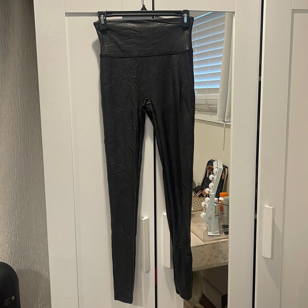 SPANX Snake Print Leggings